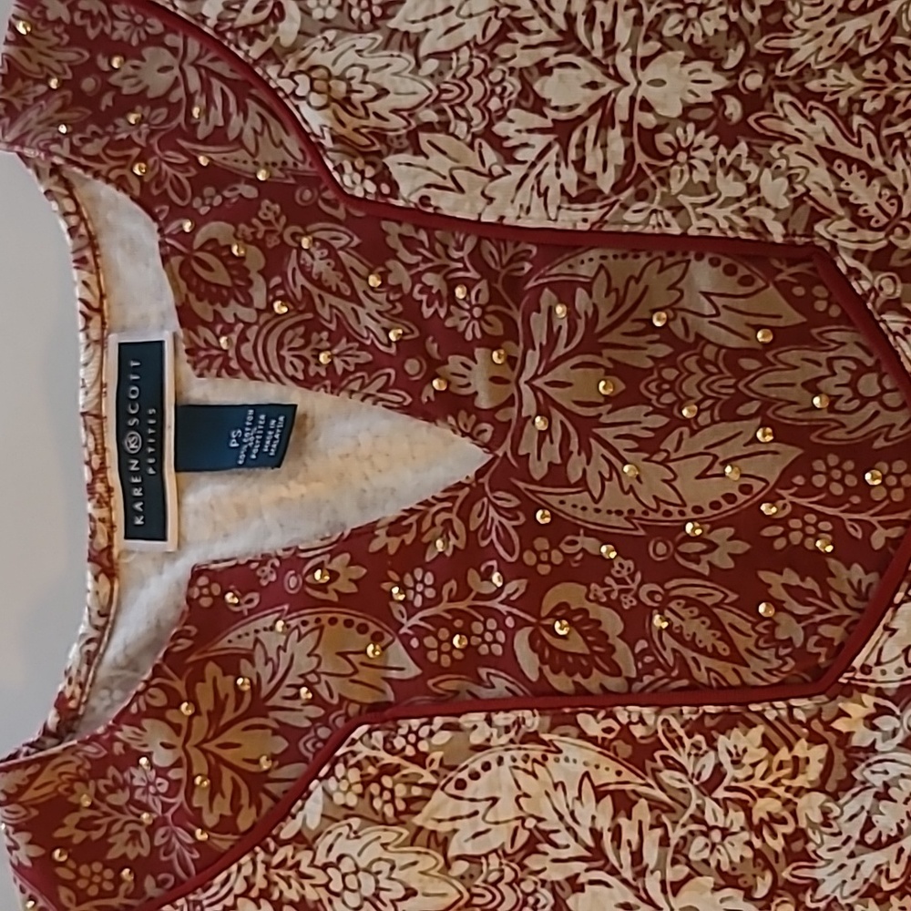 Karen Scott size PS top - Picture 7 of 8